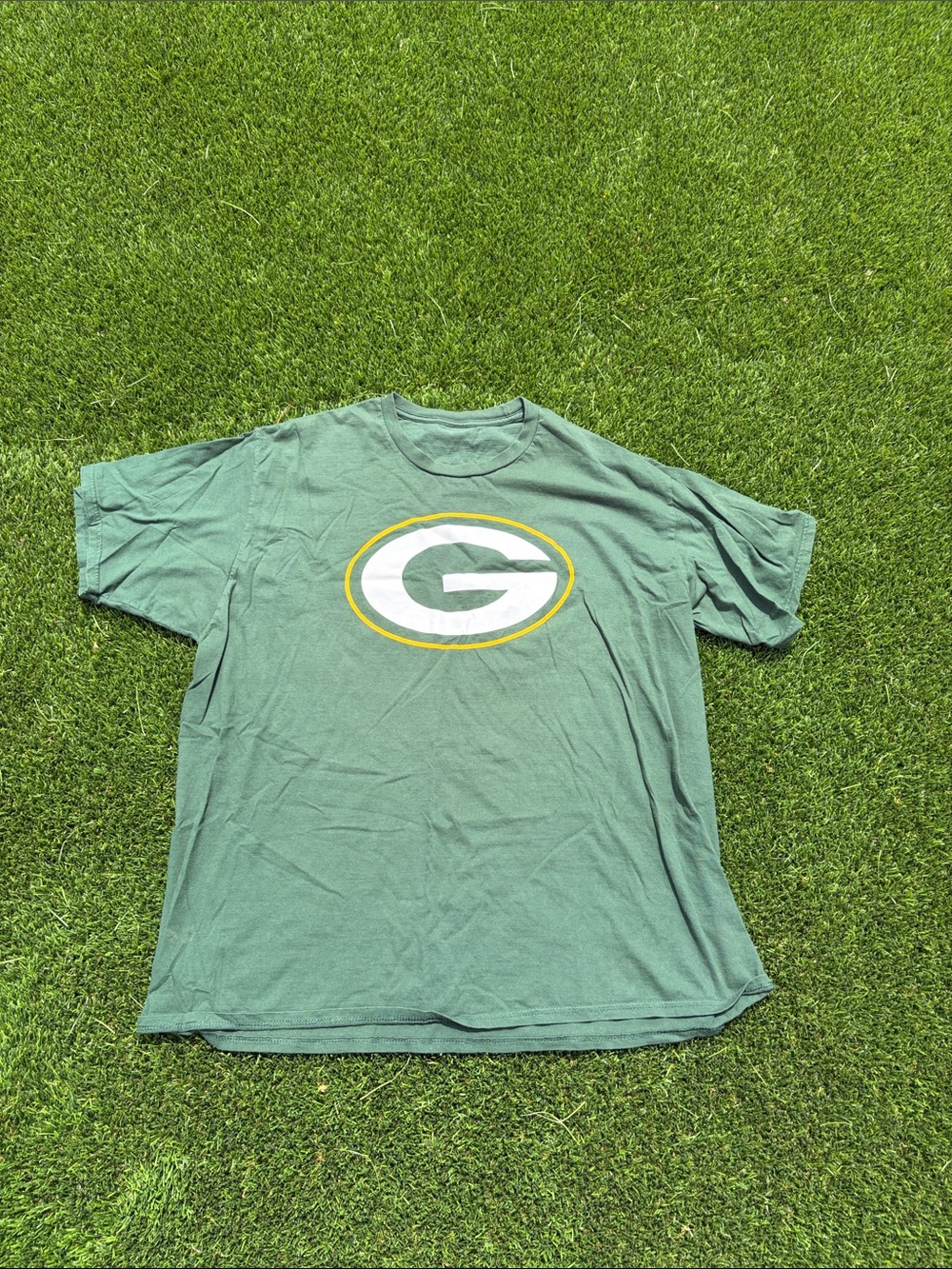Green Bay Packers Green Logo T-Shirt - Men